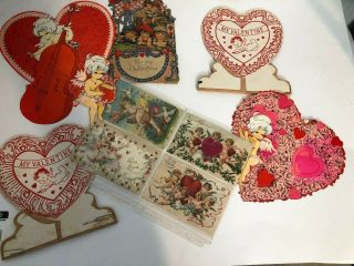 Vintage Antique Valentines Day Cards And Postcards 1900 
