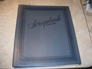 Vintage Scrapbook Photo Album Book By Deluxe Craft