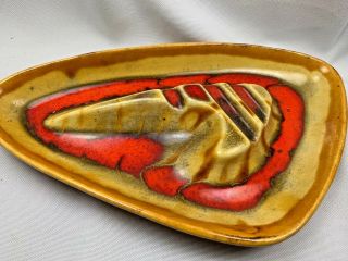 Vintage Maddux of California Ashtray Glazed Pottery 2