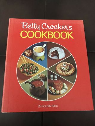 Vintage Betty Crocker Cookbook By Golden Press