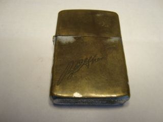 Vintage 1949 - 1950 Zippo Mfg.  Co.  Canada Ltd.  Pat.  Pend.  Lighter Later Insert