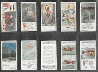 Ogdens 1928 Interesting (movement) Full 50 Card Set  Marvels Of Motion