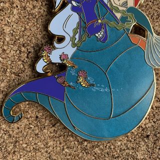 Little Mermaid Ariel and Seahorse Fantasy Pin 3