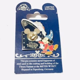 Rare Piece Of History Ap Dcl Disney Fantasy Sorcerer Mickey Le 500 Pin