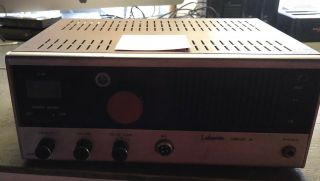 Lafayette Comstat 35 Vintage Tube Cb Radio Transceiver With Channel Selector