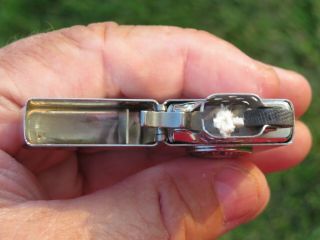 NOS Vintage 1964 ZIPPO Lighter CHROME Finish ROCKWELL MIB 8