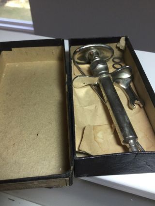 Vintage Becton Dickinson Rutherford Syringe Opener Box