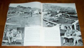 VINTAGE JANUARY 1945 ARIZONA HIGHWAYS - INDIAN JEWELRY & NAVAJO BLANKETS - GOLF 4
