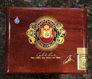Arturo Fuente Reserva Superior Limitada Empty Wood Cigar Box 8” X 6 1/4” X 3”