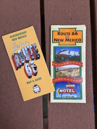 2 Mexico Route 66 Historic Maps And Guides (wa)