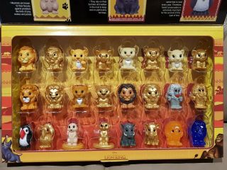Woolworths The Lion King Ooshies Full Complete Set With Case