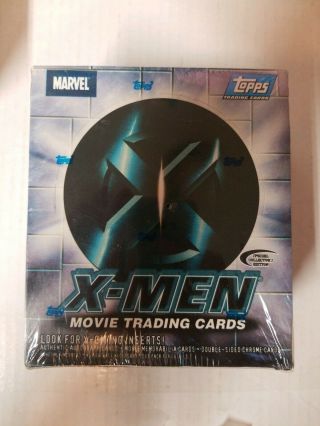 2000 Topps X - Men Movie Cards.  Factory Box.  36 Packs