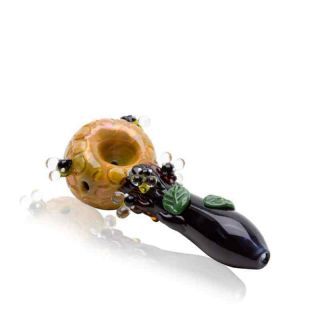 Empire Glassworks Beehive Spoon Glass Tobacco Hand Pipe - Small