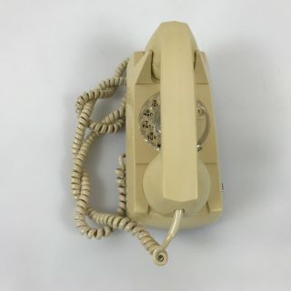 Automatic Electric Gte Wall Phone,  Rotary Dial,  Ivory Hf - 920131 - Bcsl 3.  C4