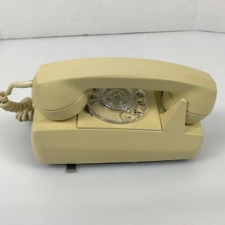 Automatic Electric GTE Wall Phone,  Rotary Dial,  Ivory HF - 920131 - BCSL 3.  C4 3