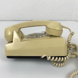 Automatic Electric GTE Wall Phone,  Rotary Dial,  Ivory HF - 920131 - BCSL 3.  C4 5