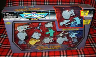 Galoob Micro Machines Star Trek Collector Set Ii 2 - Ships -