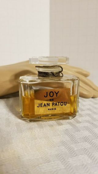 Vintage Joy De Jean Patou Perfume Factice Dummy Glass Bottle 2.  5 " 1 Fl Oz