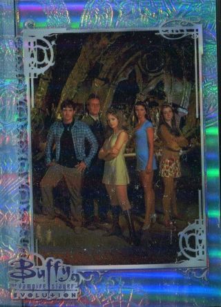 Buffy The Vampire Slayer Evolution Complete Refractor Parallel Trading Card Set