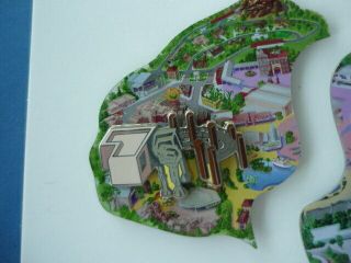 ATLAS MGM Studios Disney Pin SET of 3 2002 CAST limited HARD TO FIND 3