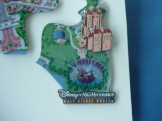 ATLAS MGM Studios Disney Pin SET of 3 2002 CAST limited HARD TO FIND 5