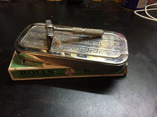 Vintage Rolls Razor Imperial No.  2 England Blade Cleaner Strop Box Instructions