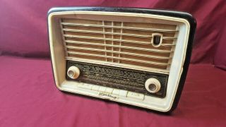 Vintage Körting 3923w Bakelite Tube Radio Made In Germany