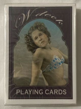 Funny/humor/gag W Deck George W Bush Standard Deck Of Playing Cards