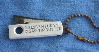 Unusual 1930s National Cigar Store,  Chicago 20th Century Cigar Tip Cutter