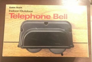 Vintage Radio Shack 43 - 174 Indoor/outdoor Weather Resistant Telephone Bell Nos