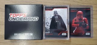 2019 Sdcc Topps Star Wars Power Of The Darkside 25 Card Base Set,  Sith Trooper