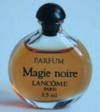 Lancome - Magie Noire - 3,  5 Ml Pure Parfum Mini Perfume Bottle Vintage
