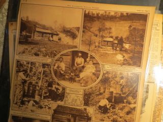 Moonshine Liquor Whiskey Newspaper 1920 Kentucky Mountains Prohibition Stills