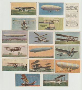 Cigarette,  Trade Cards Champion Famous Aircraft