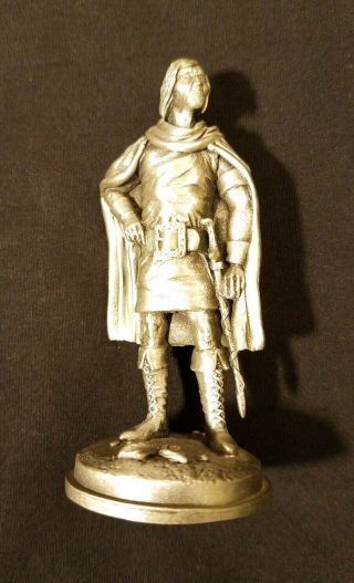 Lord Of The Rings Aragorn Vintage Fine Pewter Figurine 1979 Elan Merch Amex