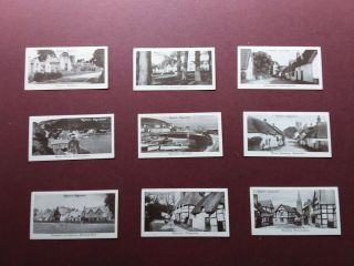 Picturesque Villages Issued 1936 By Ogdens Set 50