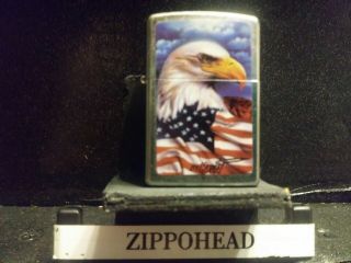 American Flag And Eagle Zippo 2011