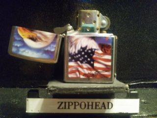 American Flag and Eagle Zippo 2011 2