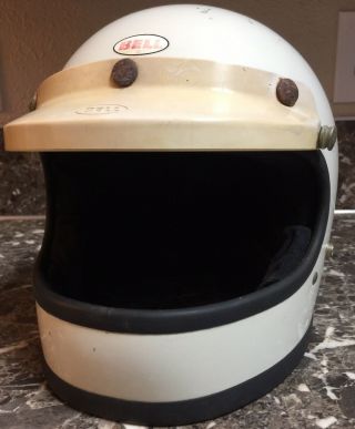 Bell Star 120 Motorcycle Helmet Size 7 1/8 Vintage 1970 