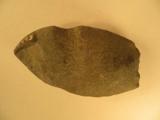 Native American Small Stone Axe Celt Artifact 5 - 1/8 Inches X 2 - 3/4 Inches