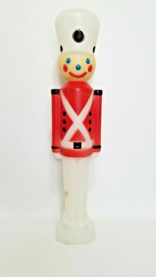 Empire Products Toy Soldier Nutcracker Blow Mold With Cord 31 " Inch