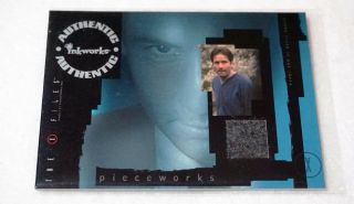 The X - Files Seasons 5 (inkworks) Pieceworks Card Mulder Duchovny Pw1