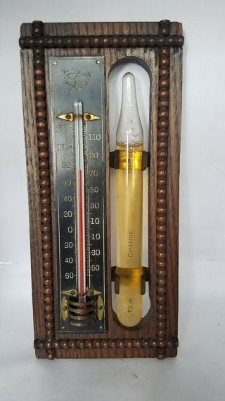 Antique Taylor Wall Thermometer Rochester Ny.