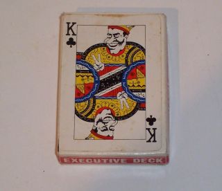 Rare Nixon Era Complete Set Playing Cards Watergate