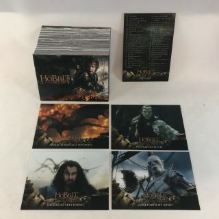 The Hobbit: Battle Of Five Armies Cryptozoic Complete Trading Card Set (90) 2016