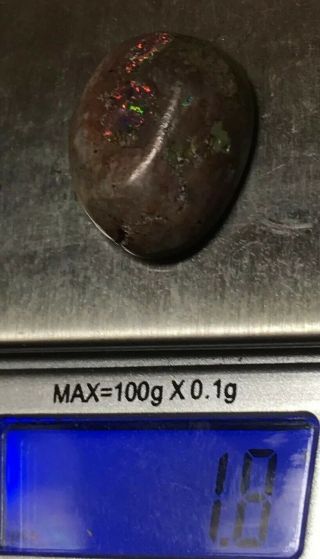 17mm/14mm 9 Carat Mexican Opal Queretaro Mexico Multi - color Opal 101 4
