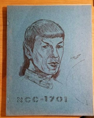 Star Trek Fanzine Ncc - 1701 100 Pp Anthology Of Fiction,  Plays,  Etc