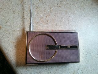 Small Kobe (play - Rite) Kt - 80 Vintage 8 Transistor Radio Early 60s