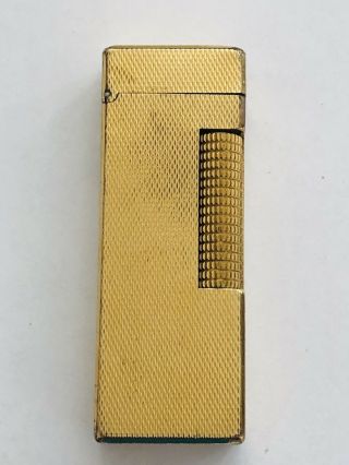 Vintage Dunhill Cigarette Cigar Tobacco Pipe Gas Lighter Us Re 24163 Patented