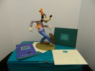 Wdcc Disney Goofy Moving Day 1997 Animators Choice Figurine Box &